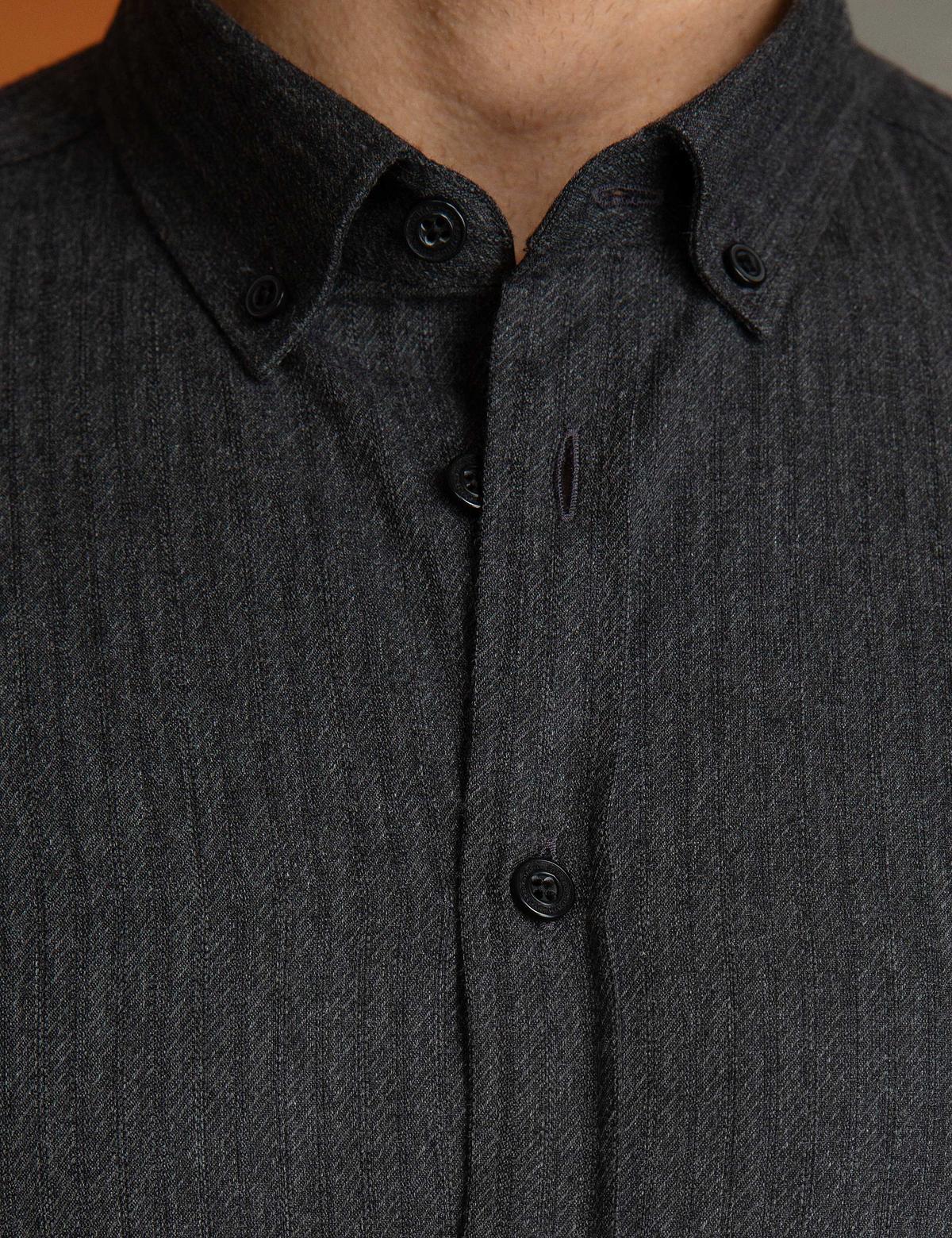 Siyah Slim Fit Gömlek - 50202448001