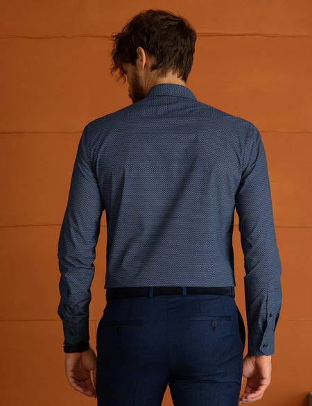 Lacivert Slim Fit Gömlek - 50205312001