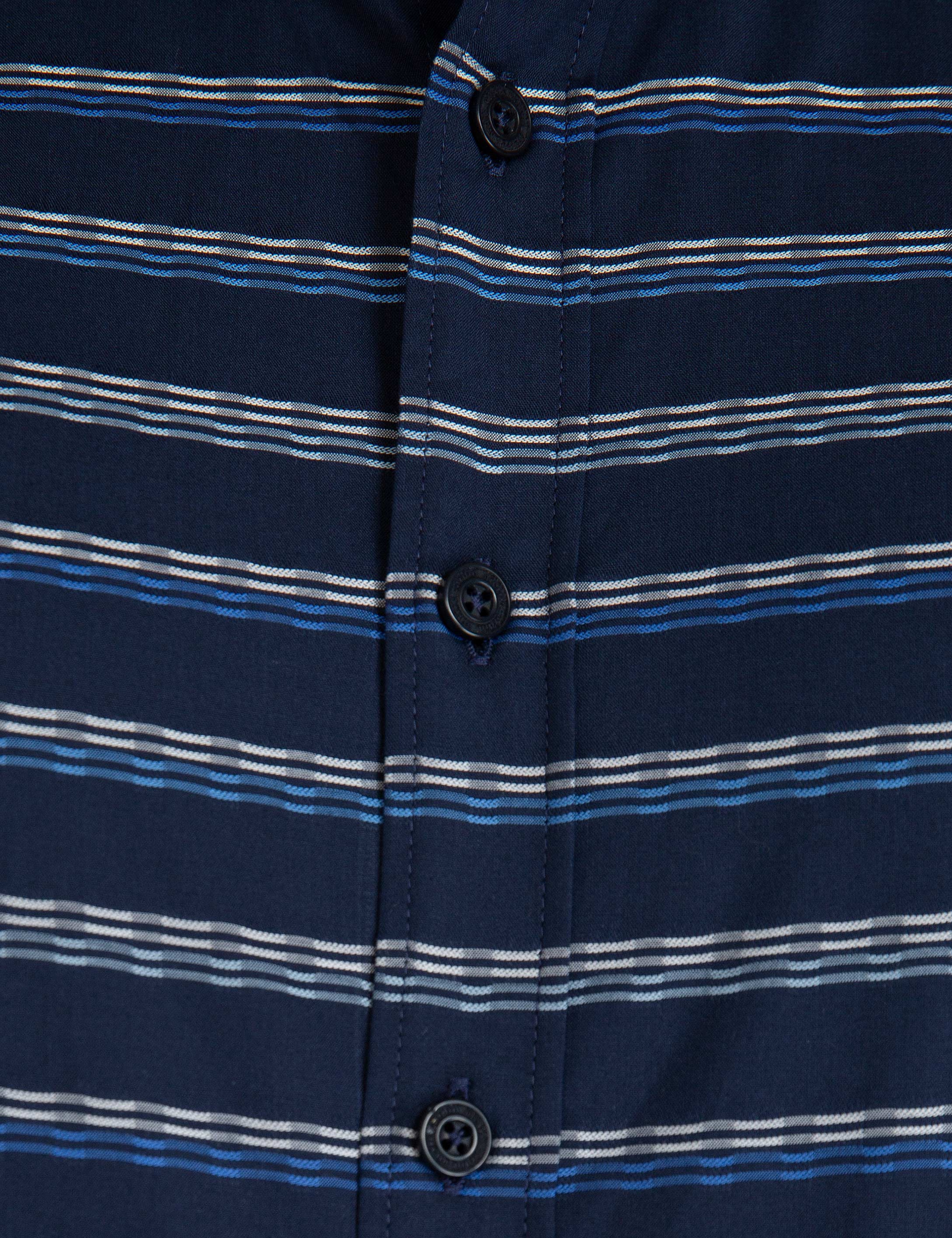 Mavi Slim Fit Gömlek