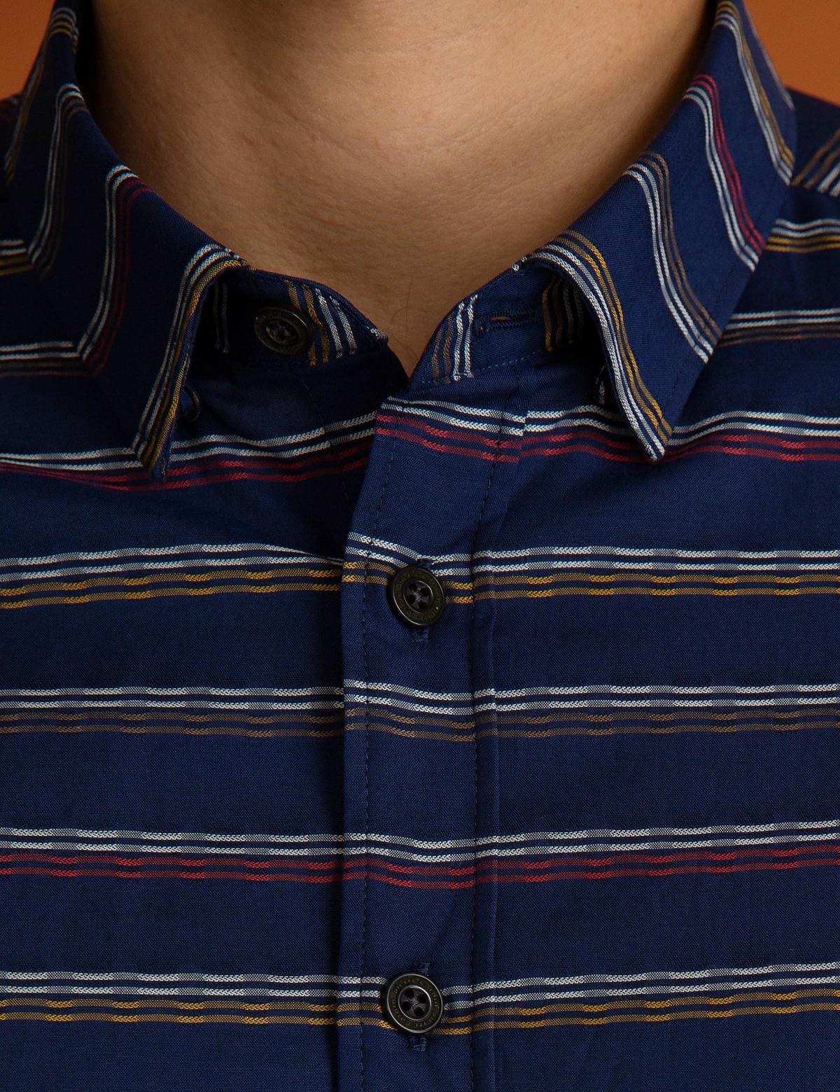 Lacivert Slim Fit Gömlek - 50205322017