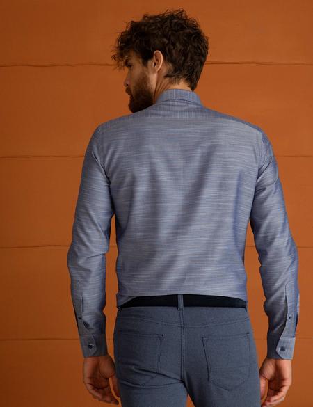 Slim Lacivert Gömlek - 50205324007