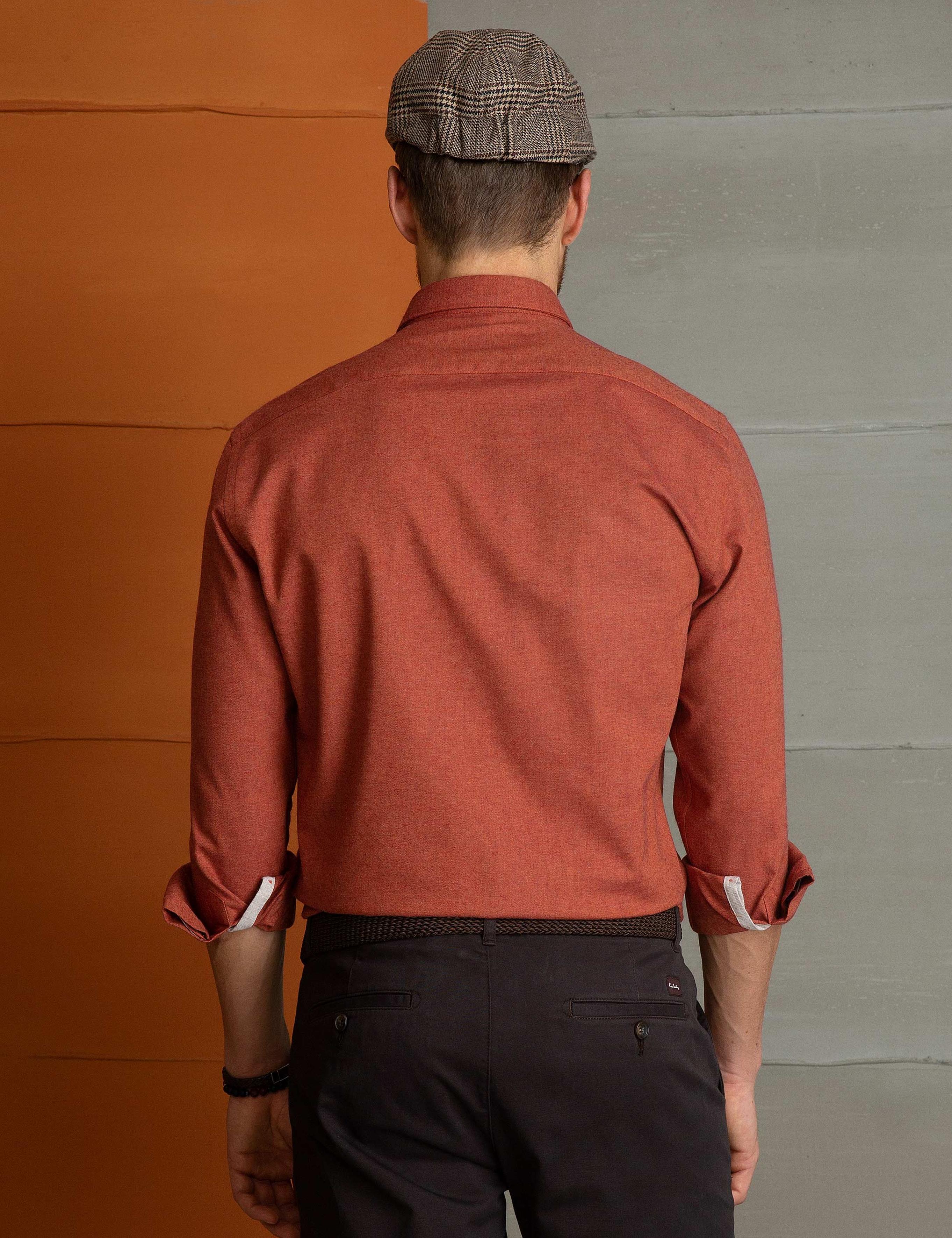 Turuncu Regular Fit Gömlek