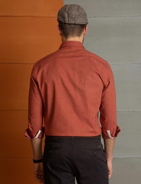 Turuncu Regular Fit Gömlek - 50194545023