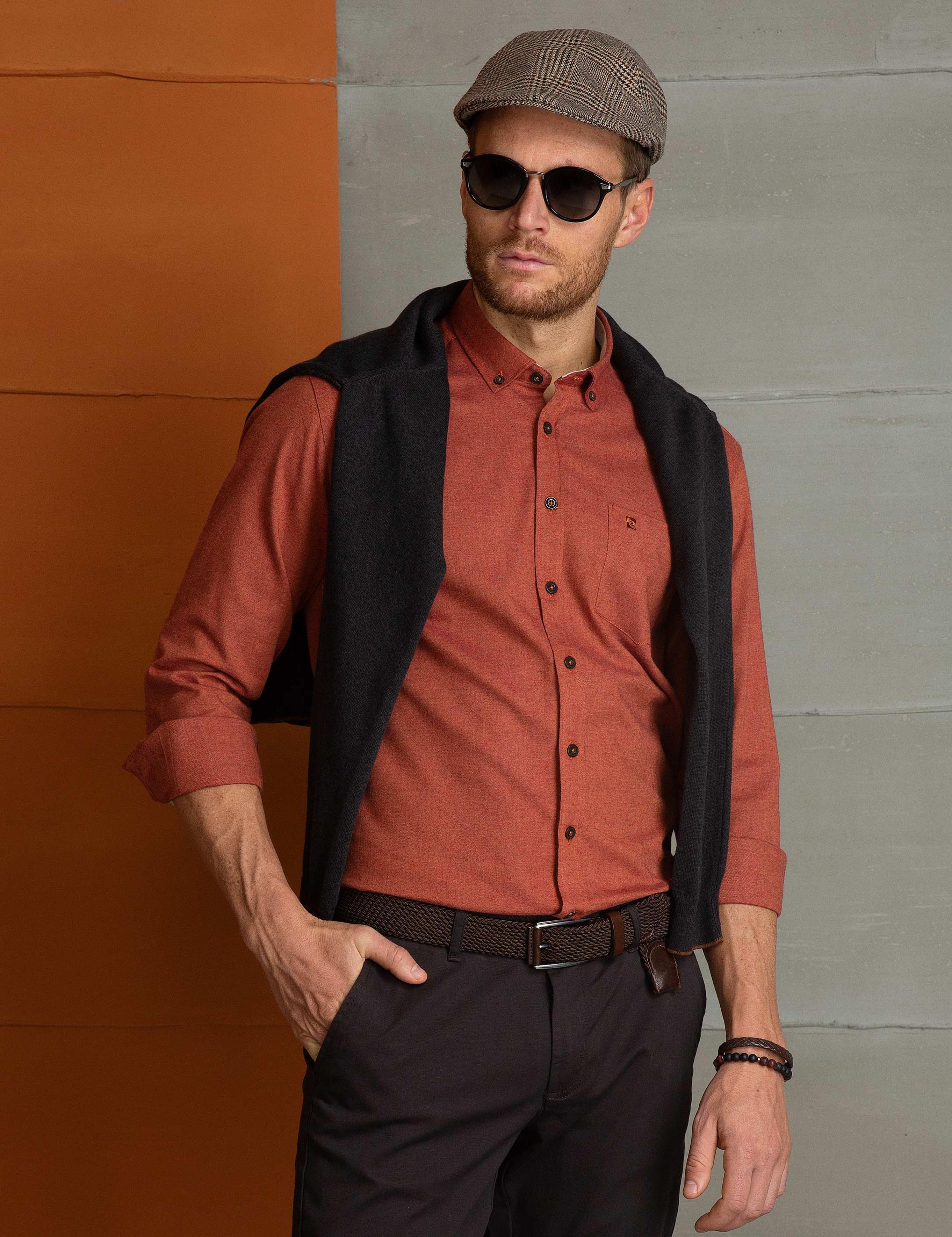 Turuncu Regular Fit Gömlek