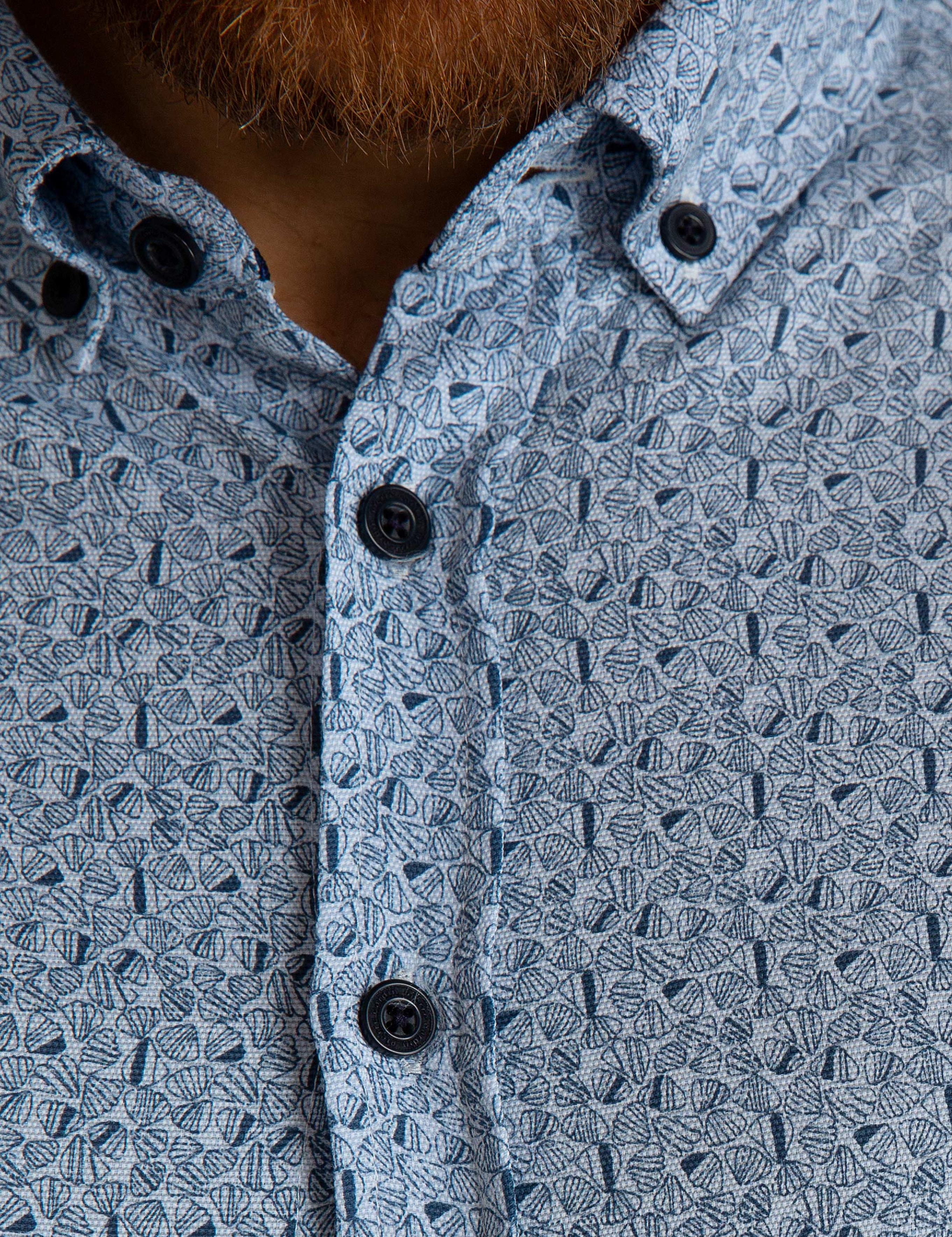 Mavi Slim Fit Gömlek