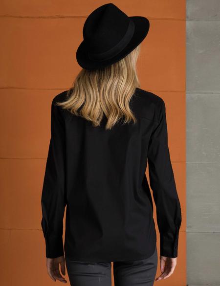 Siyah Dokuma Gömlek - 50197211003