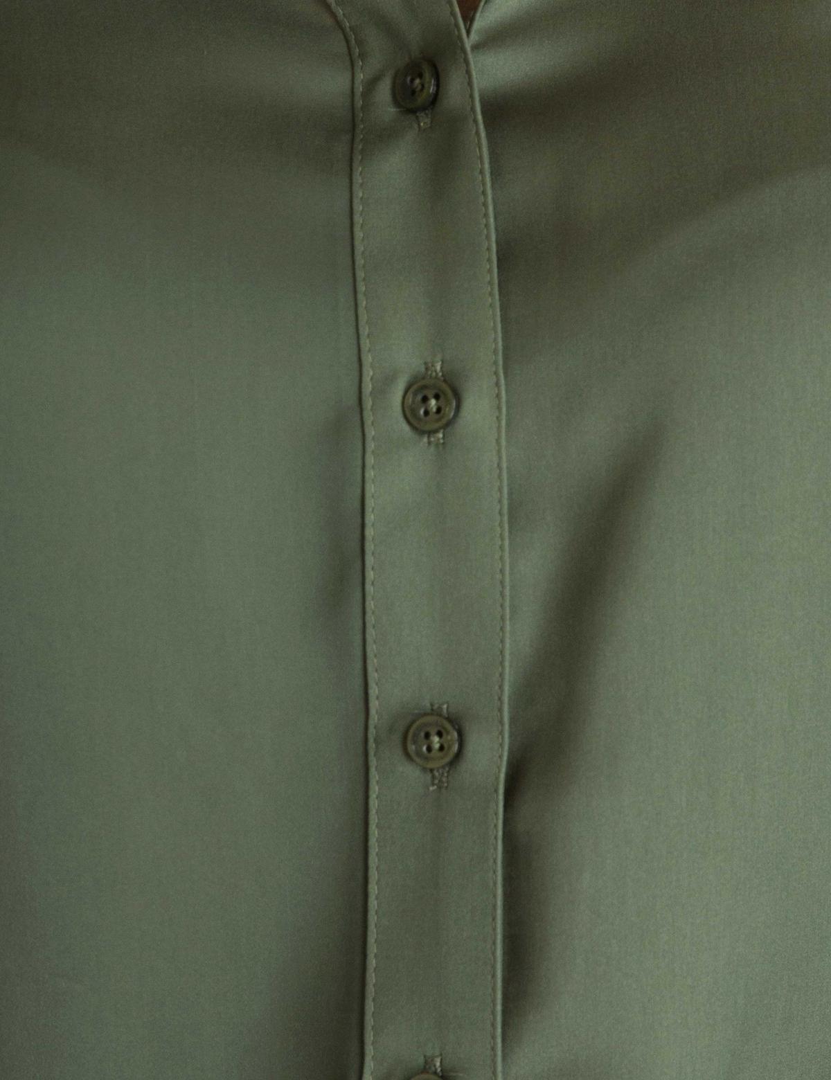 Haki Comfort Fit Uzun Kollu Gömlek - 50197229011