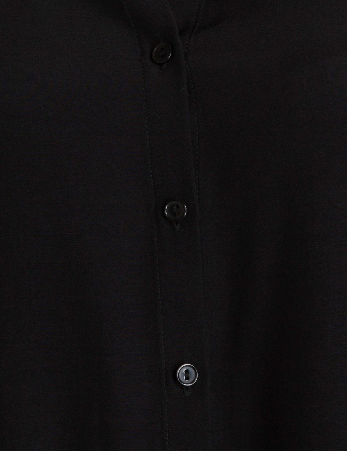 Siyah Comfort Fit Uzun Kollu Gömlek - 50197267038