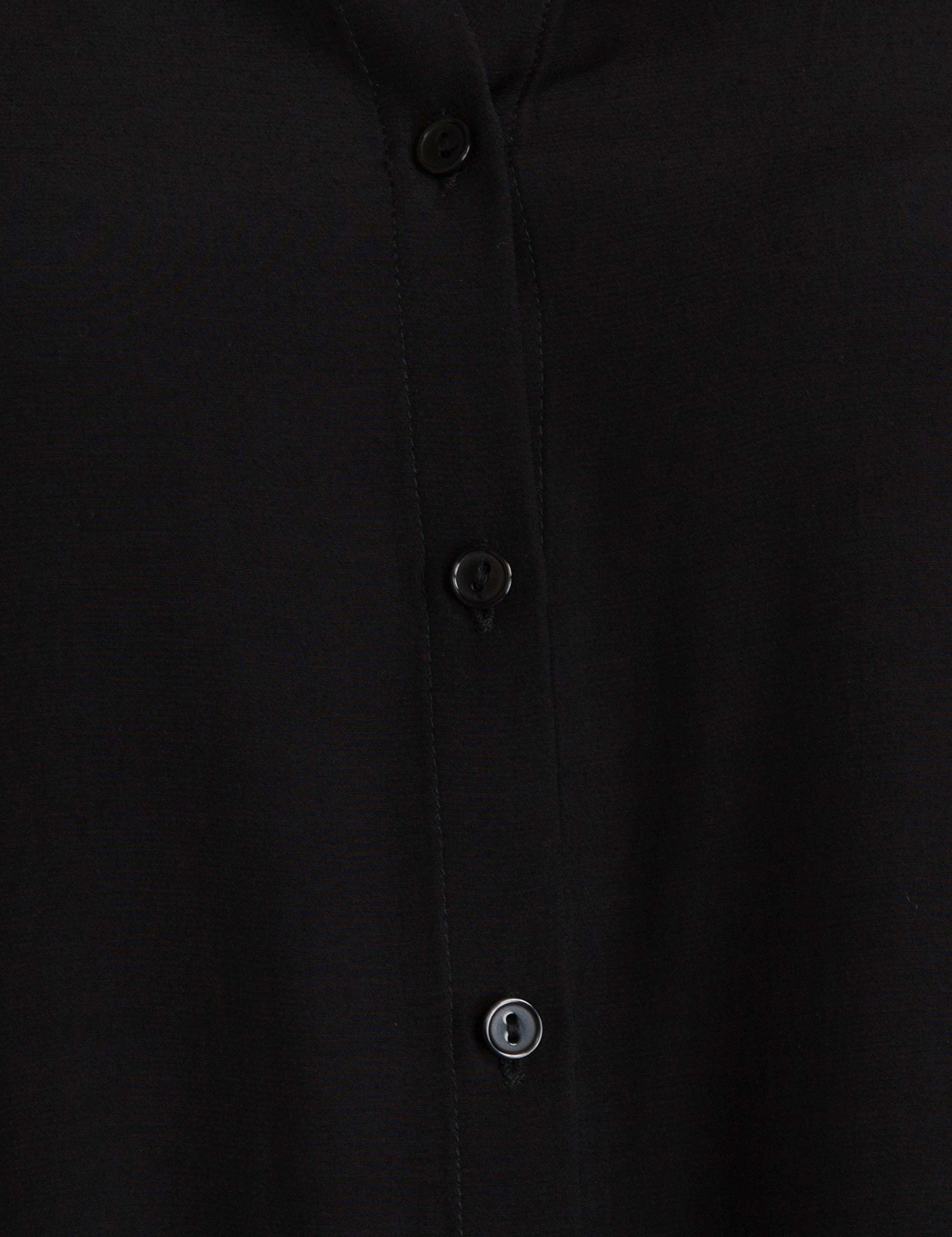 Siyah Comfort Fit Uzun Kollu Gömlek