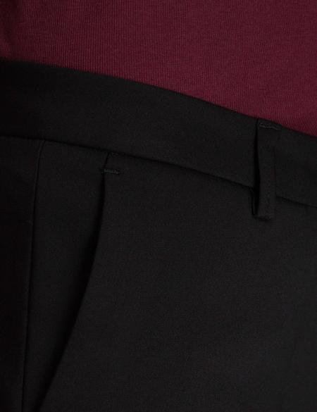 Siyah Slim Fit Kumaş Pantolon - 50197312026