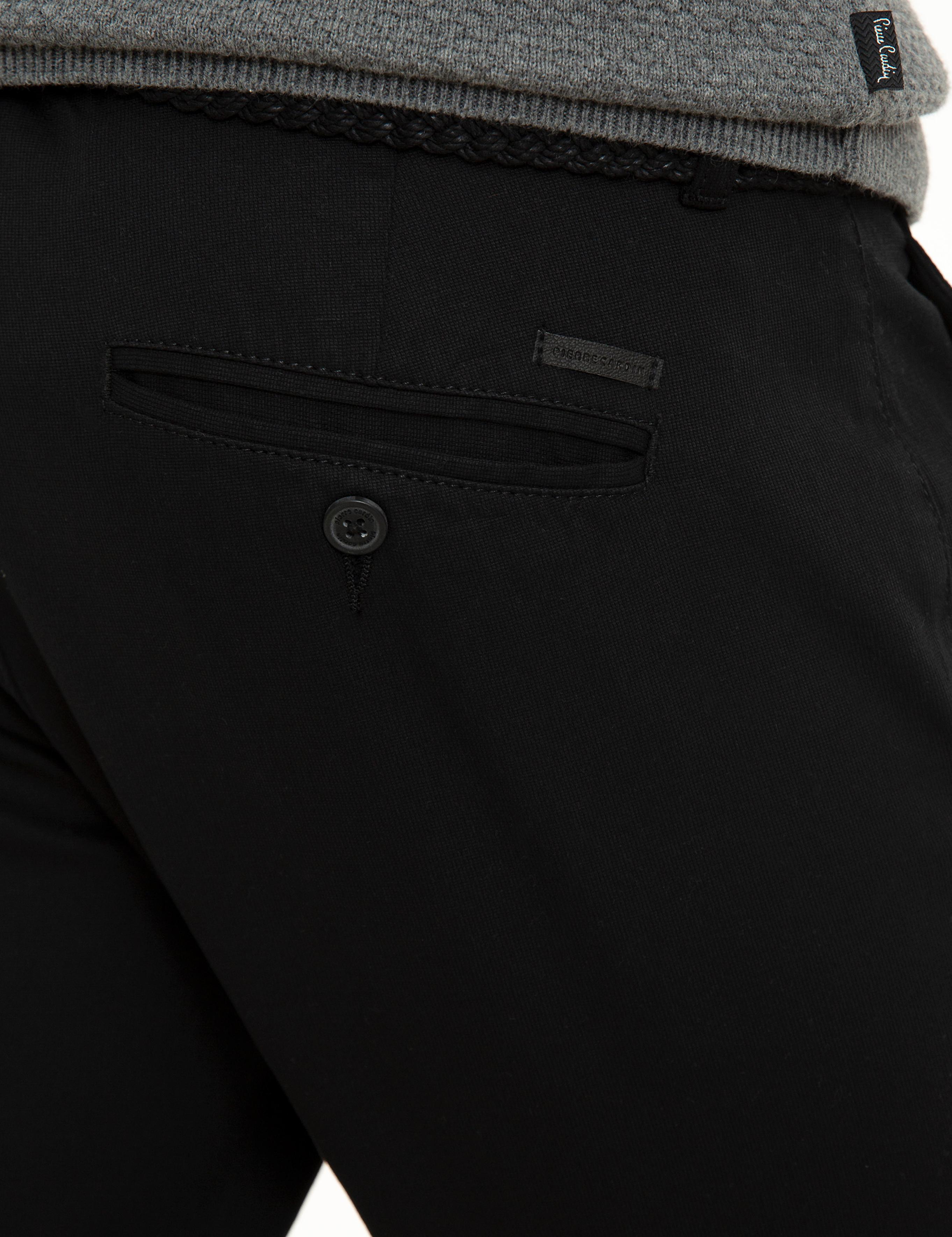 Siyah Slim Fit Chino Pantolon