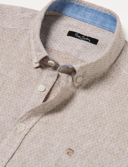 Slim Bej Gömlek - 50171875001