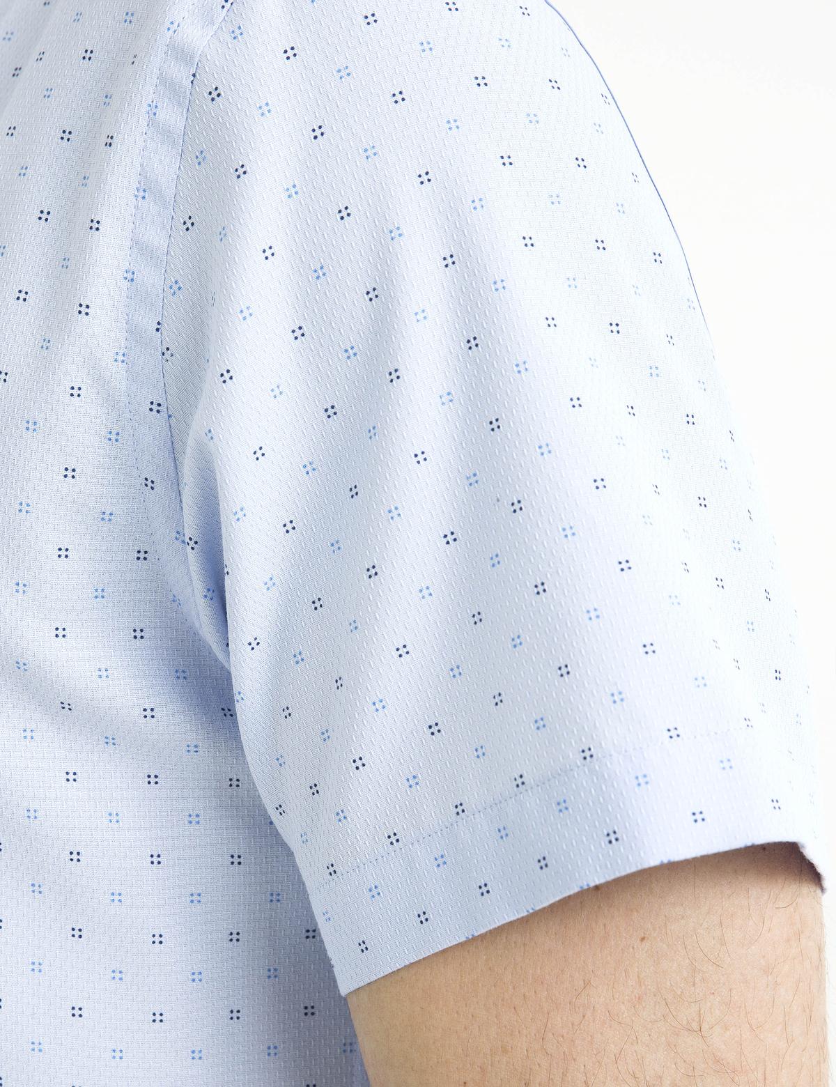 Mavi Regular Fit Kısa Kollu Gömlek - 50187495016