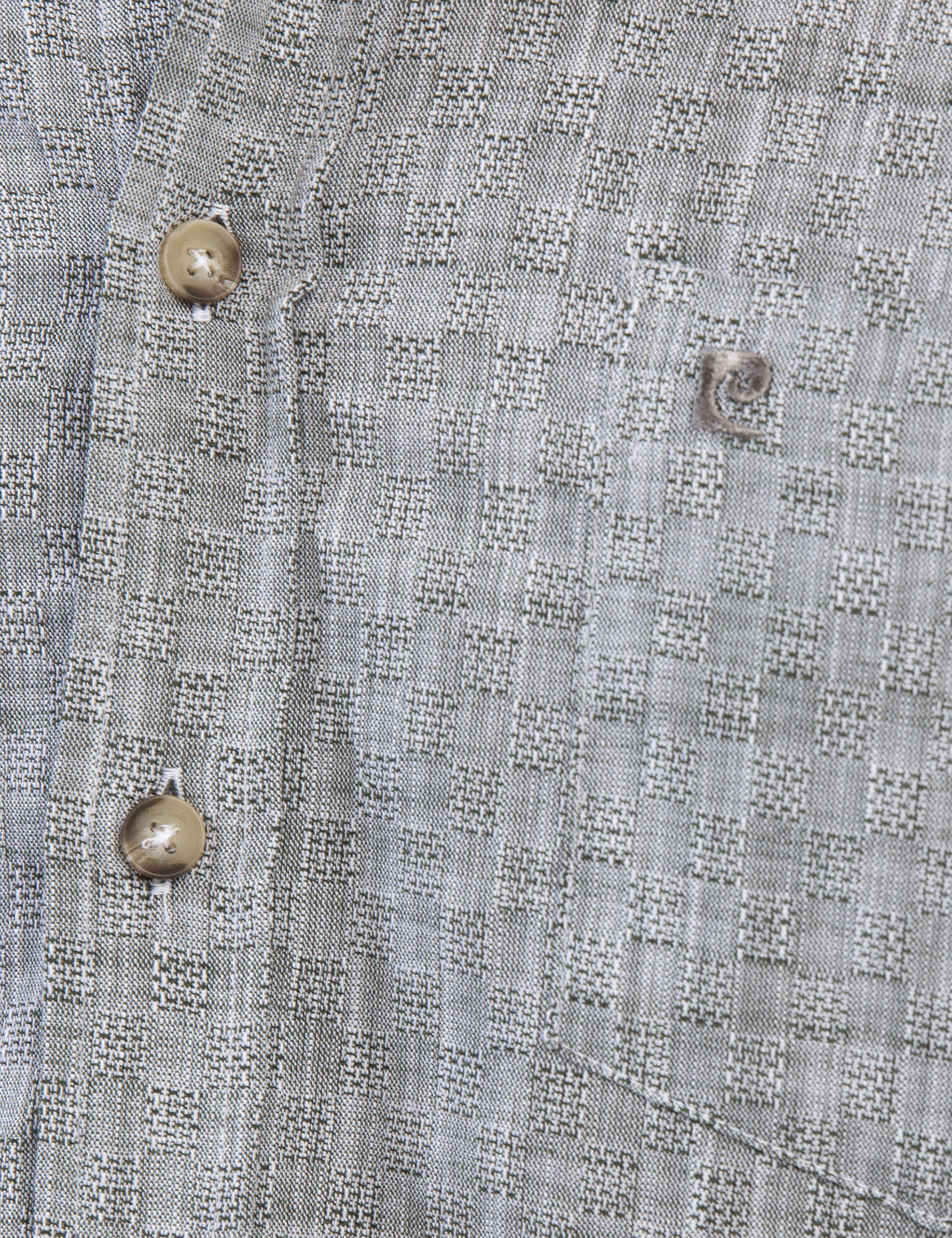 Koyu Yeşil Regular Fit Kısakol Gömlek