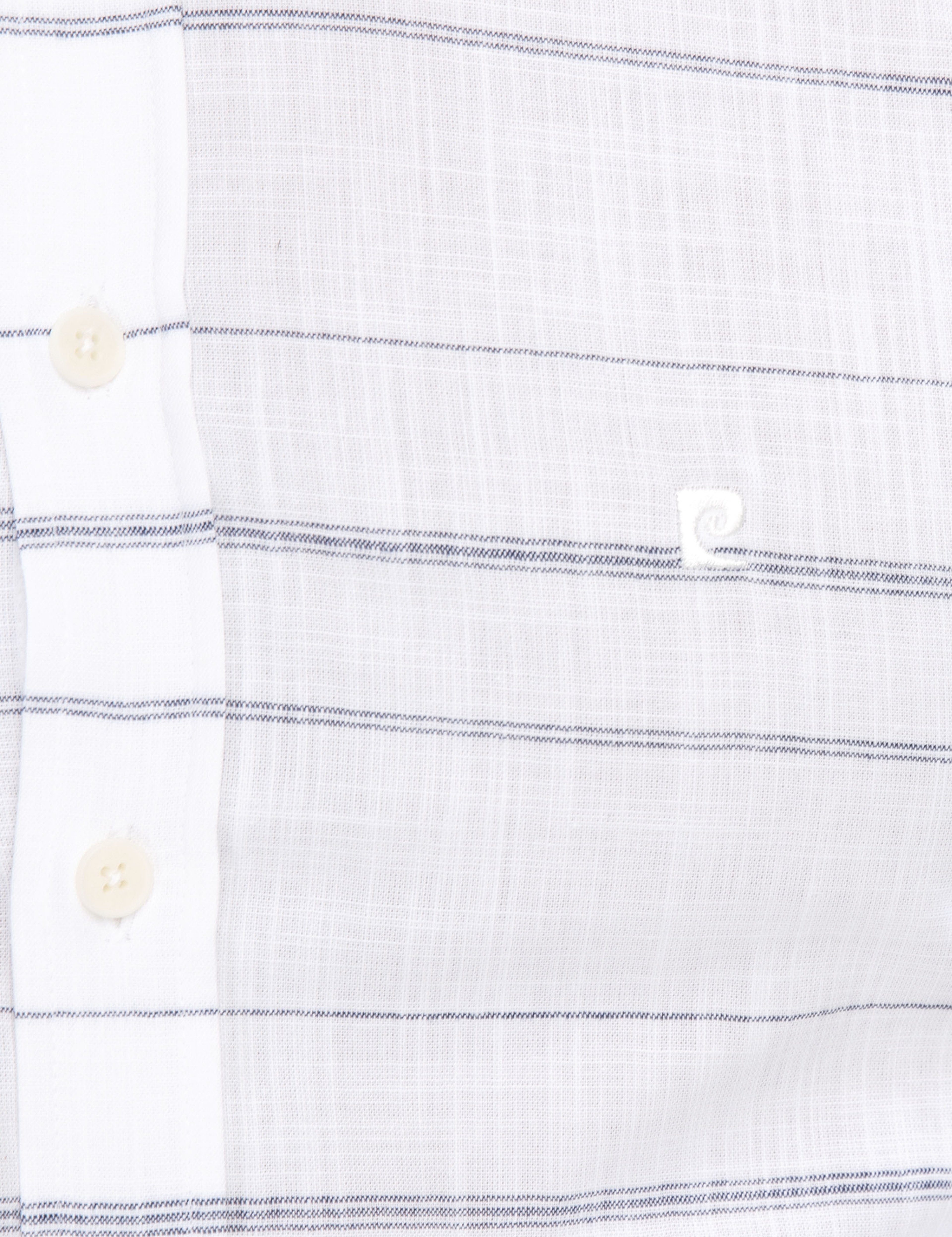 Beyaz Slim Fit Kısa Kollu Gömlek - Image 3