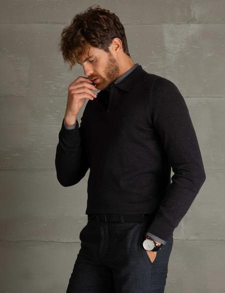 Gri Triko Kazak - 50194203060