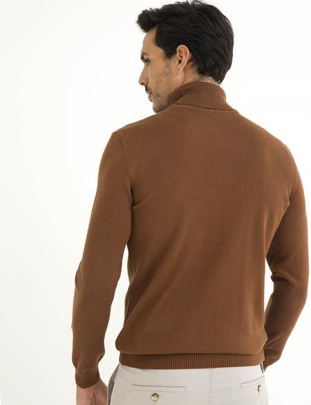 Turuncu Triko Kazak - 50194204103