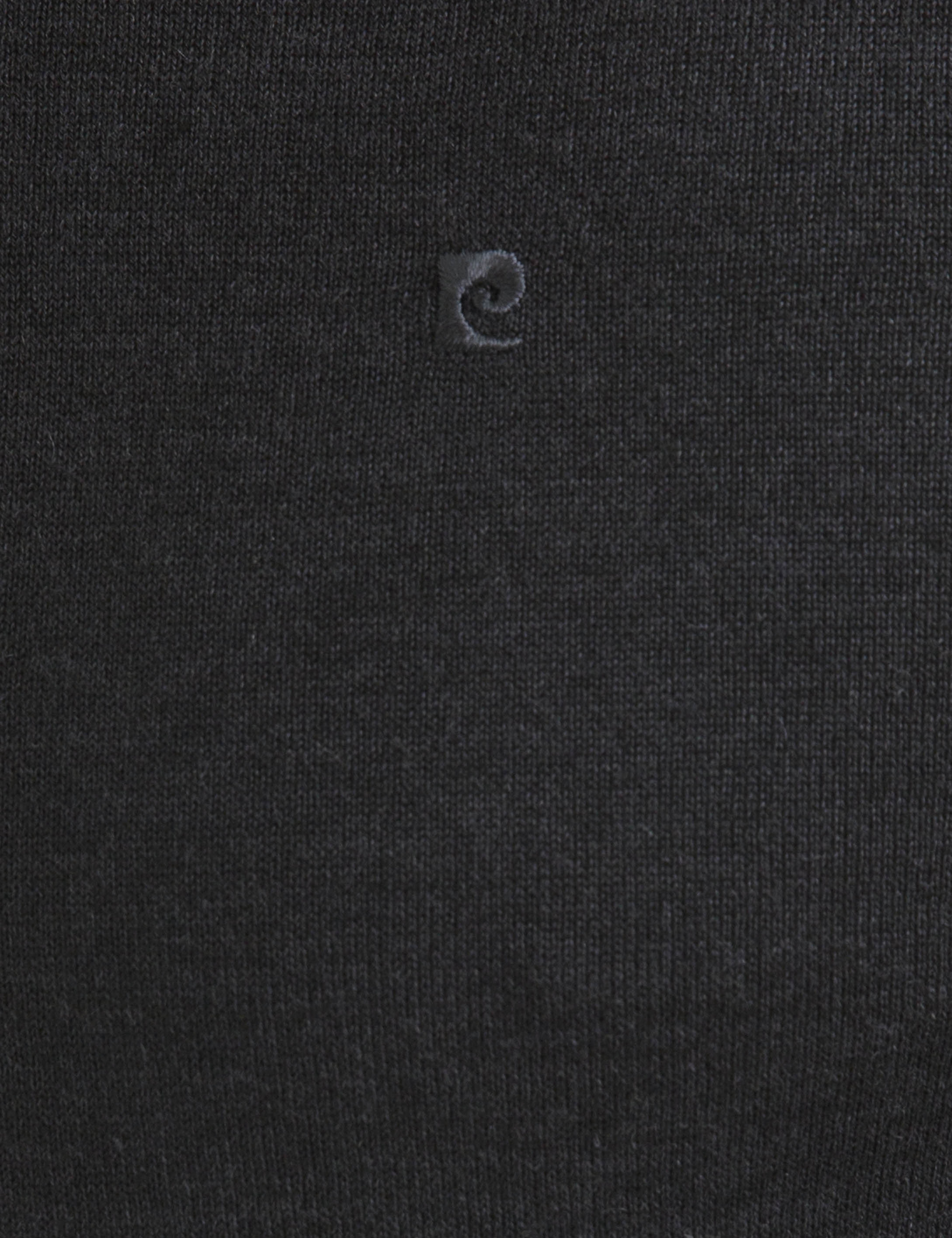 Gri Melanj Slim Fit V Yaka Basic Triko Kazak - Image 2