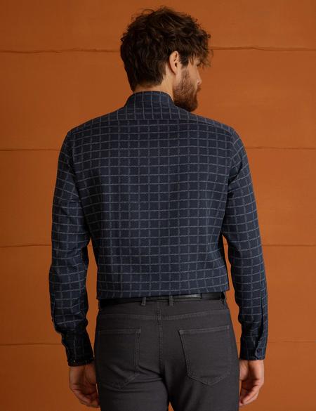 Antrasit Gri Regular Fit Gömlek - 50194899005