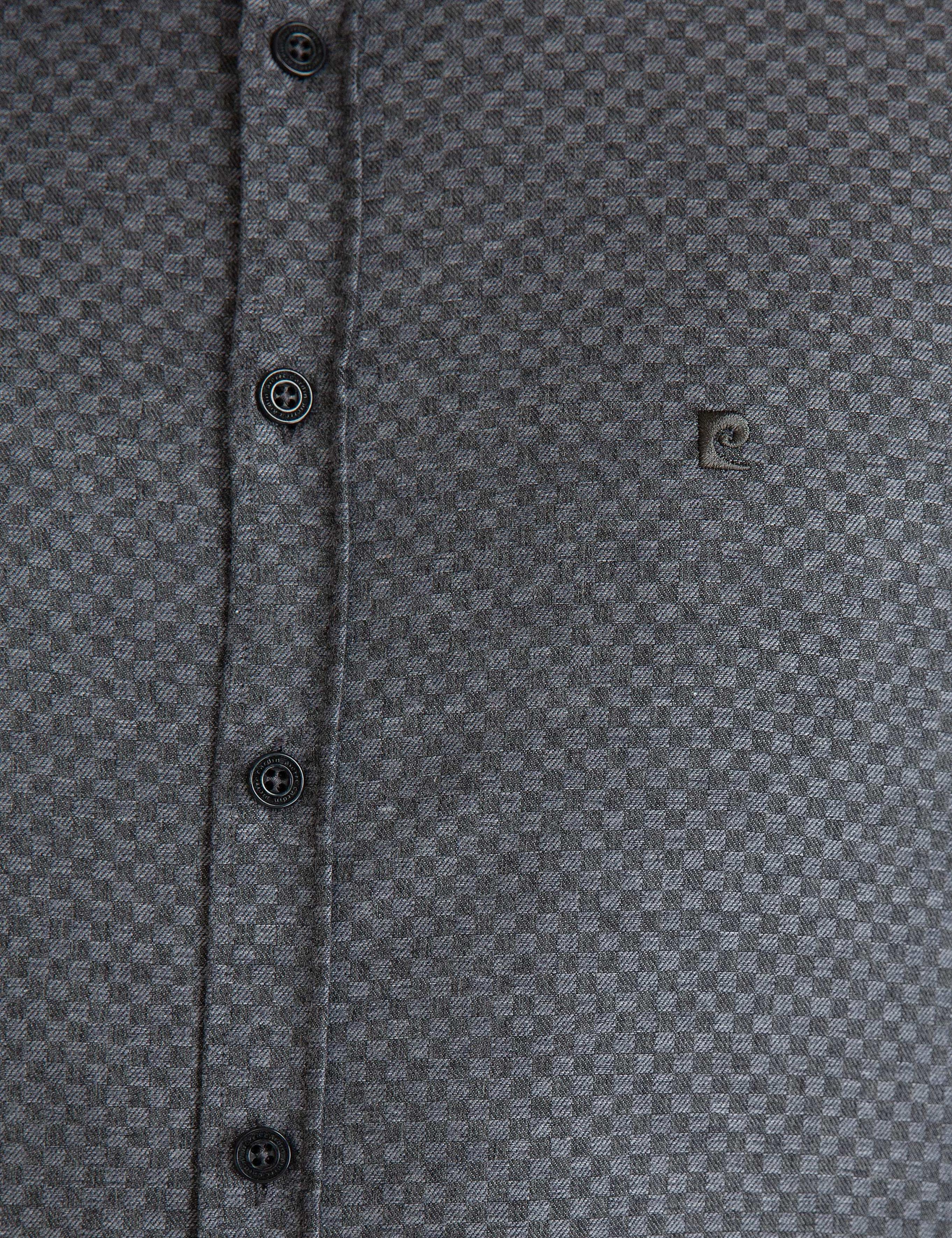 Gri Slim Fit Gömlek