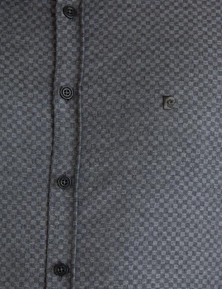 Gri Slim Fit Gömlek - 50195366010