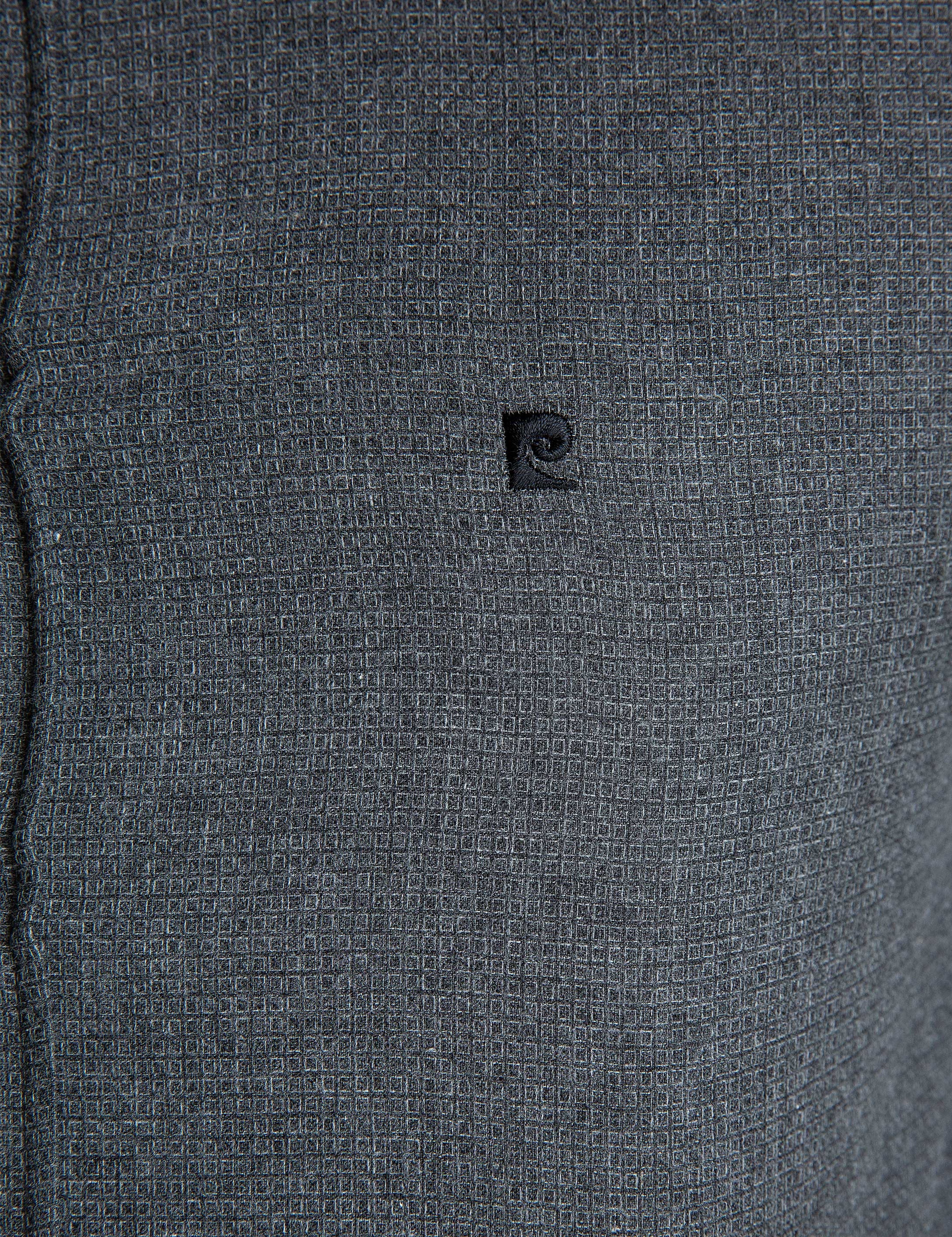 Antrasit Gri Slim Fit Gömlek - Image 4