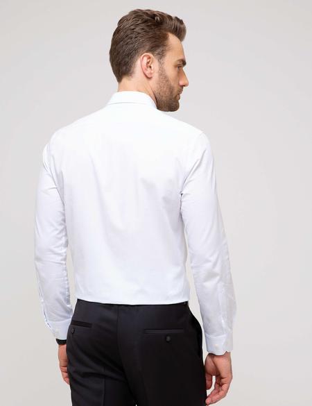 Beyaz Slim Fit Gömlek - 50201476008