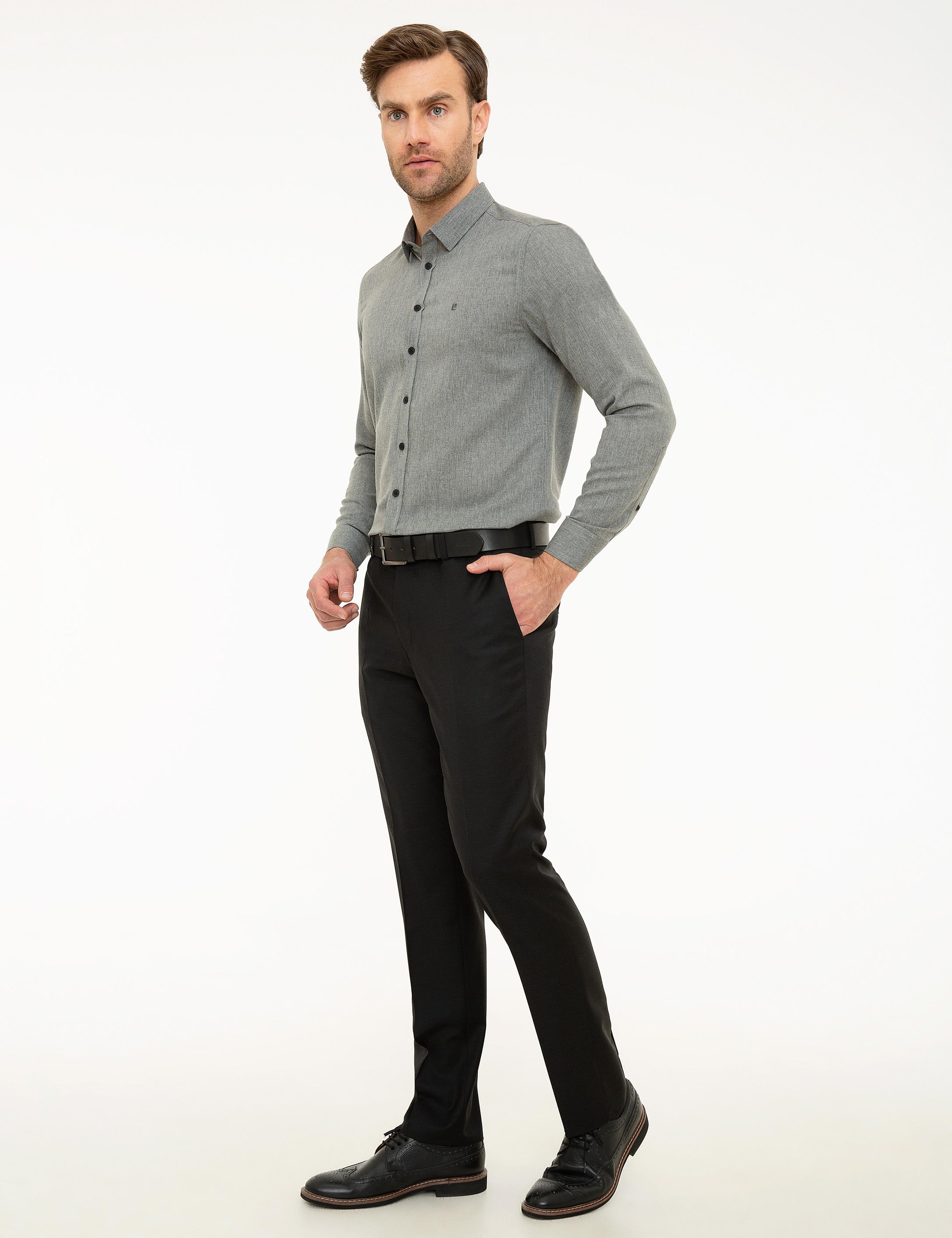 Siyah Slim Fit Pantolon