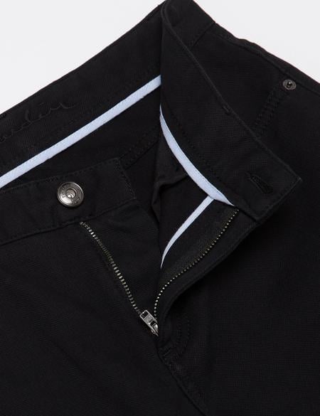 Siyah Slim Fit Chino Pantolon - 50187805075