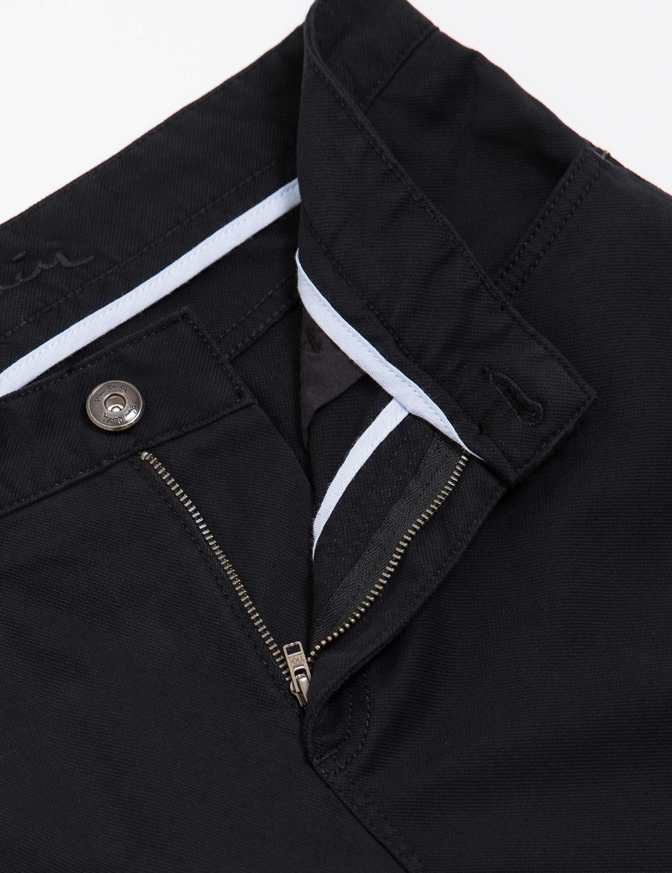 Siyah Slim Fit Chino Pantolon