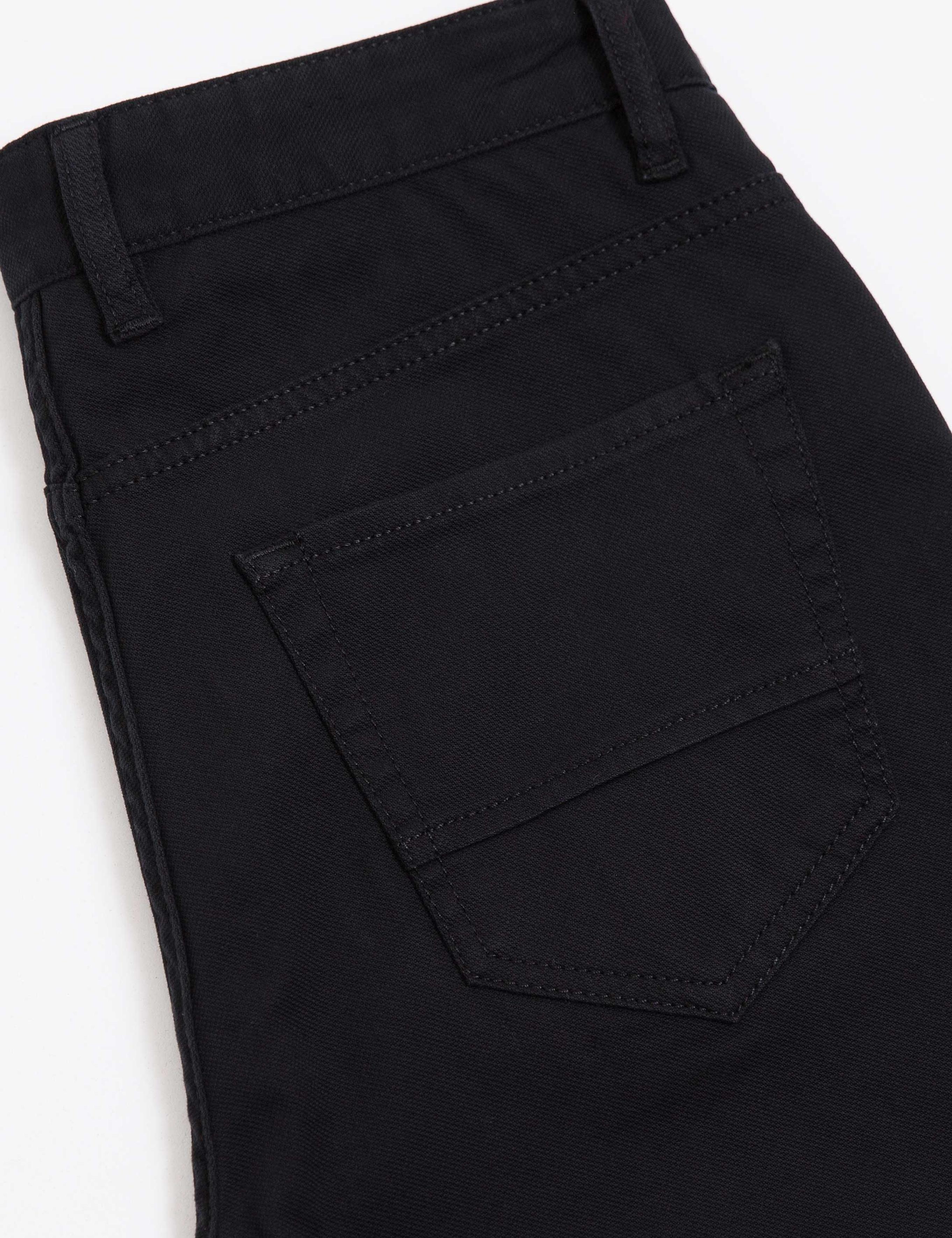 Siyah Slim Fit Chino Pantolon