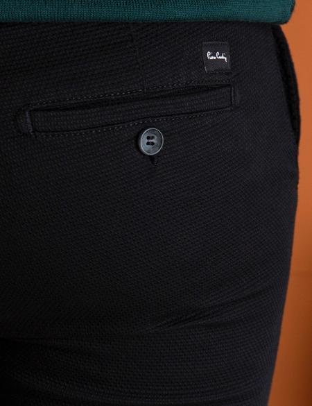 Siyah Slim Fit Chino Pantolon - 50193369029