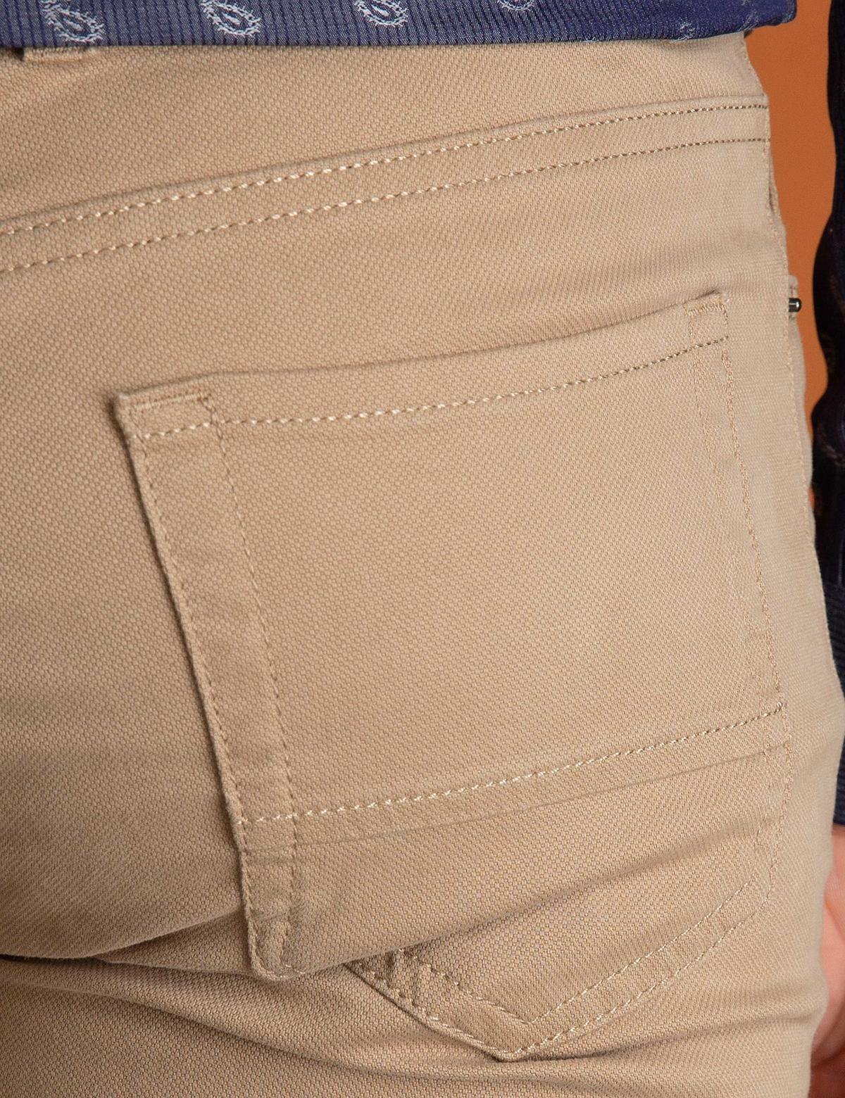 Camel Slim Fit Kanvas Pantolon - 50195903037