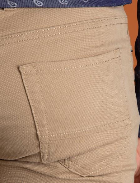 Camel Slim Fit Kanvas Pantolon - 50195903037
