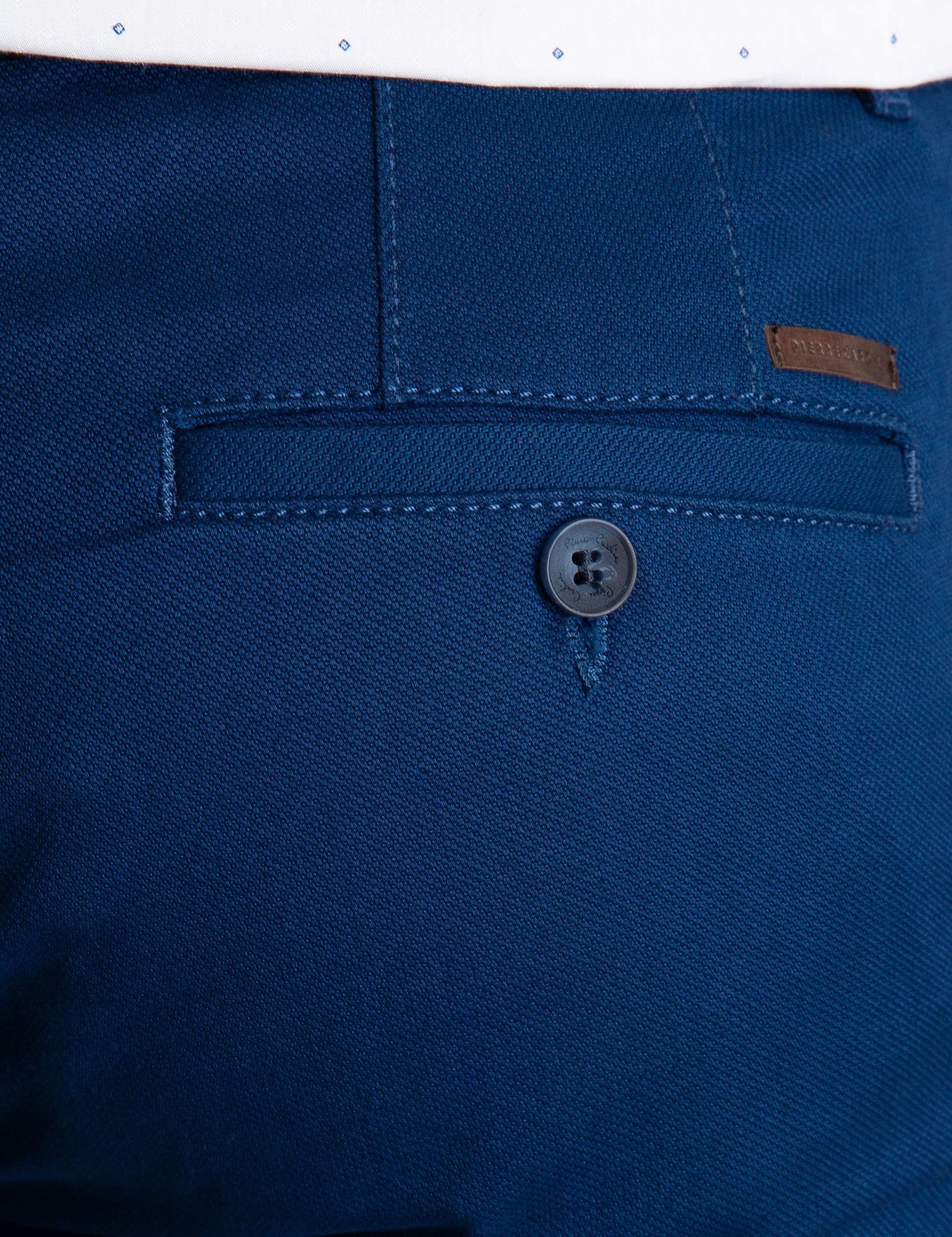 İndigo Slim Fit Kanvas Pantolon - Image 4