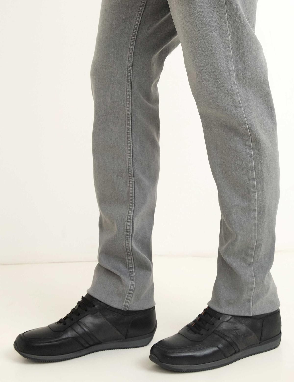 Siyah Slim Fit Ayakkabı - 50203111002