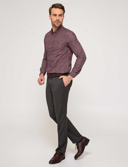 Kahverengi Slim Fit Pantolon - 50193021035