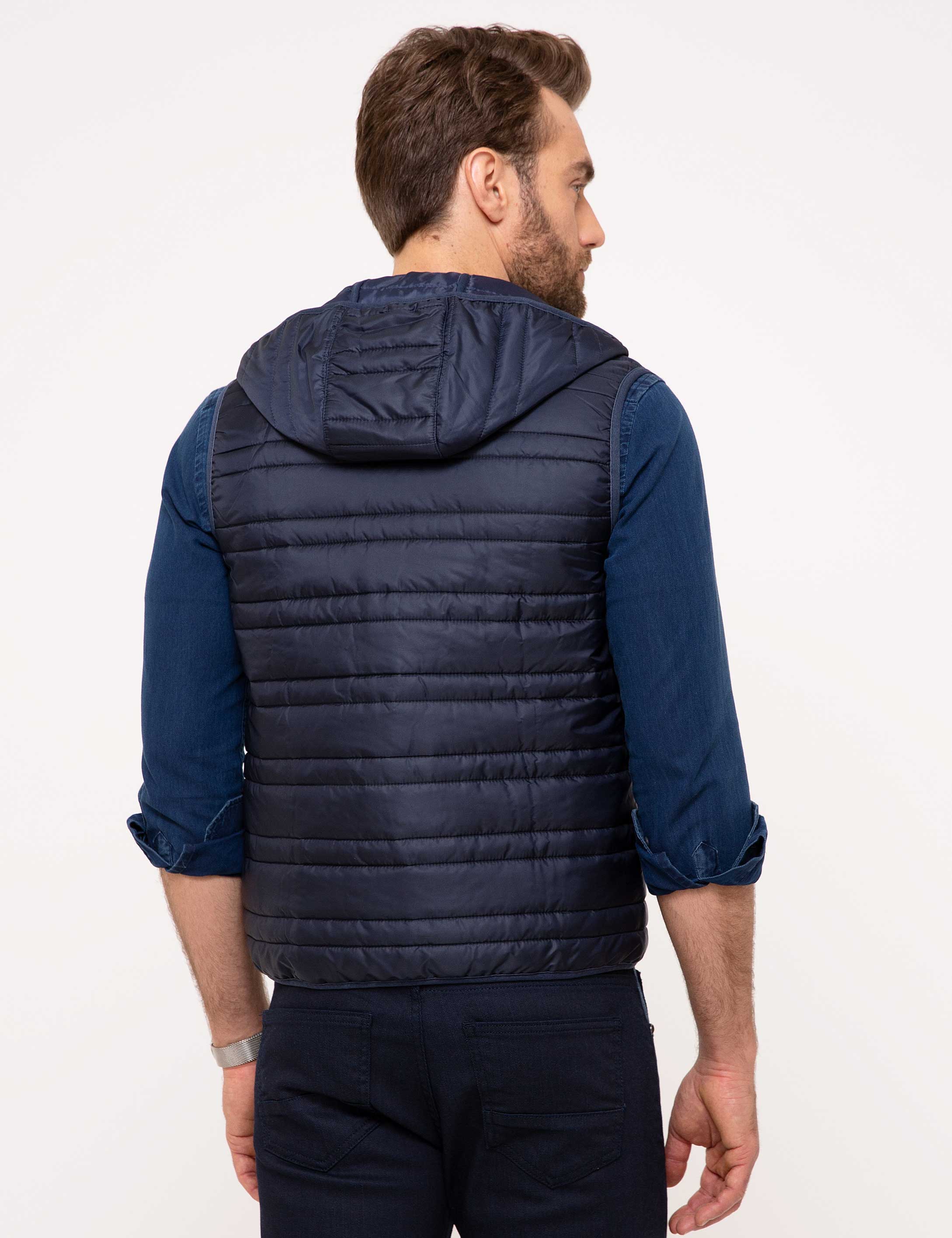 Lacivert Standart Fit Sweatshirt