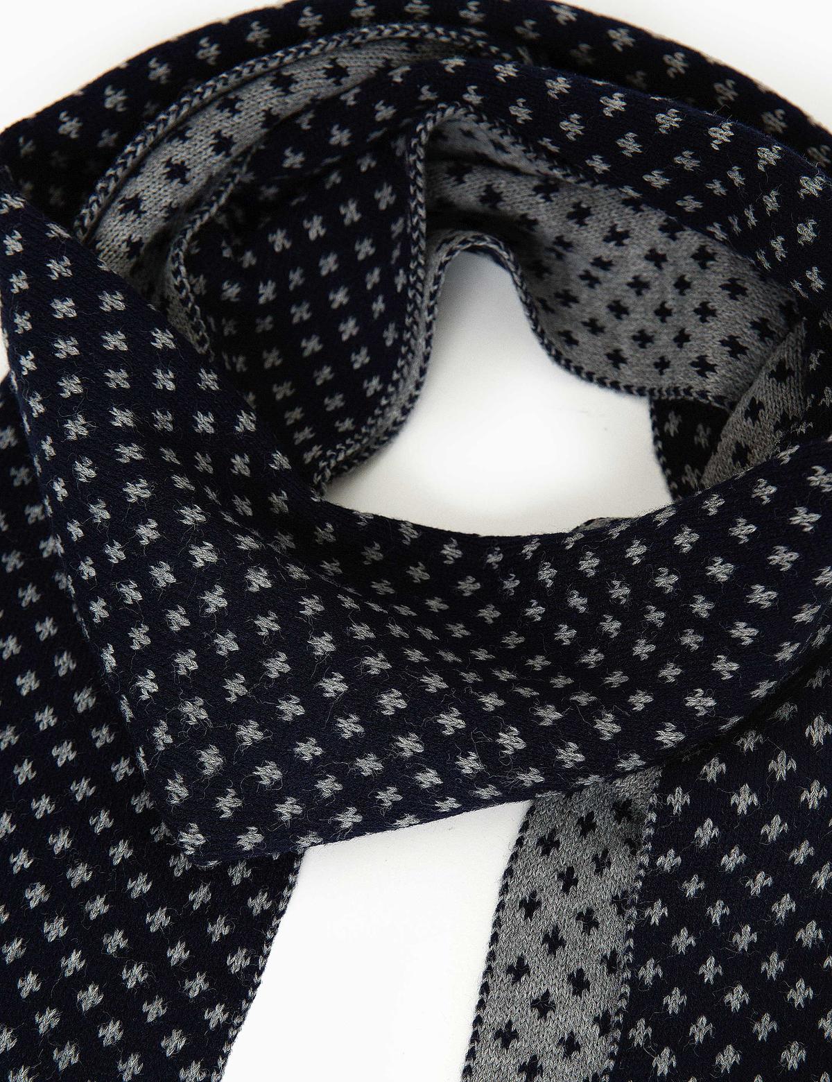 Lacivert Kaşkol Bere Eldiven Takım - 50193291001