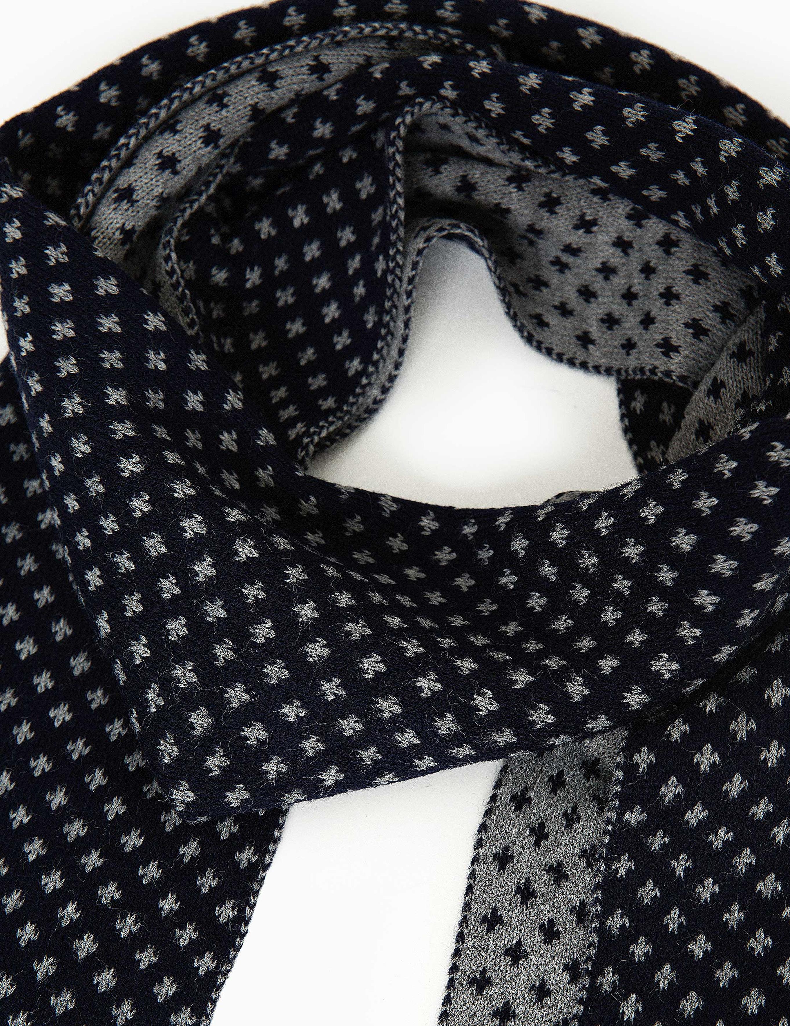 Lacivert Kaşkol Bere Eldiven Takım