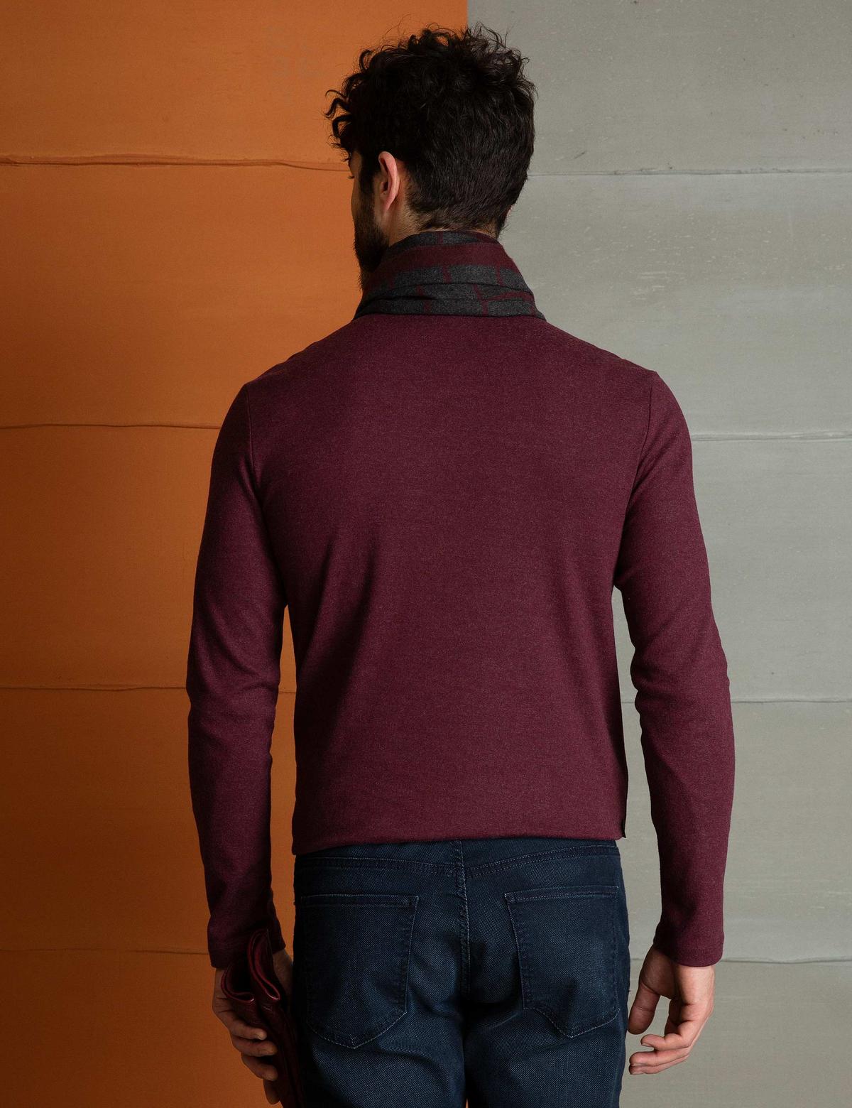 Bordo Slim Fit Sweatshirt - 50195346024
