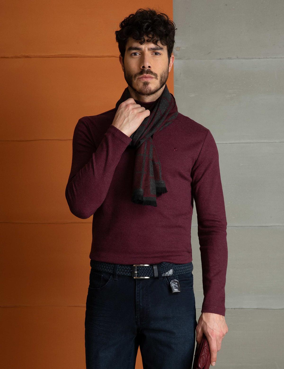 Bordo Slim Fit Sweatshirt - 50195346024