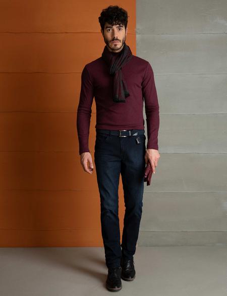 Bordo Slim Fit Sweatshirt - 50195346024