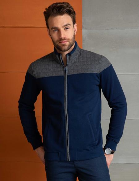 Lacivert Slim Fit Sweatshirt - 50200358001