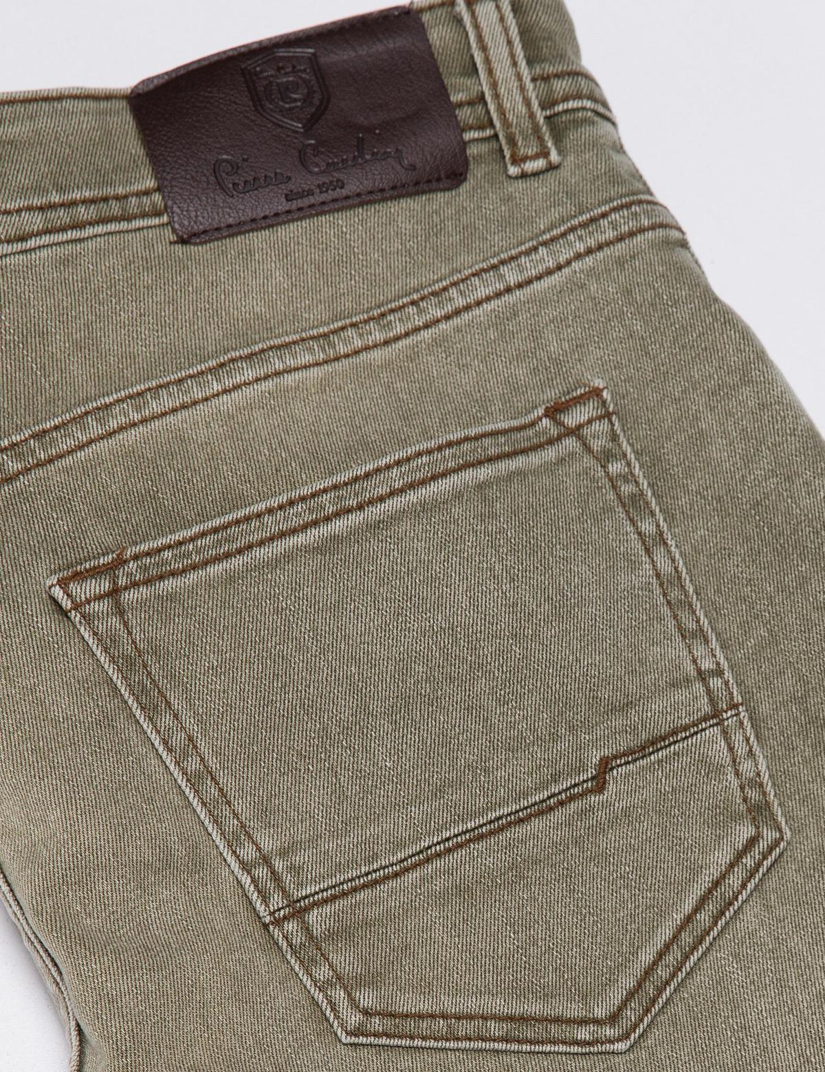 Yeşil Slim Denim Pantolon - 50185665013