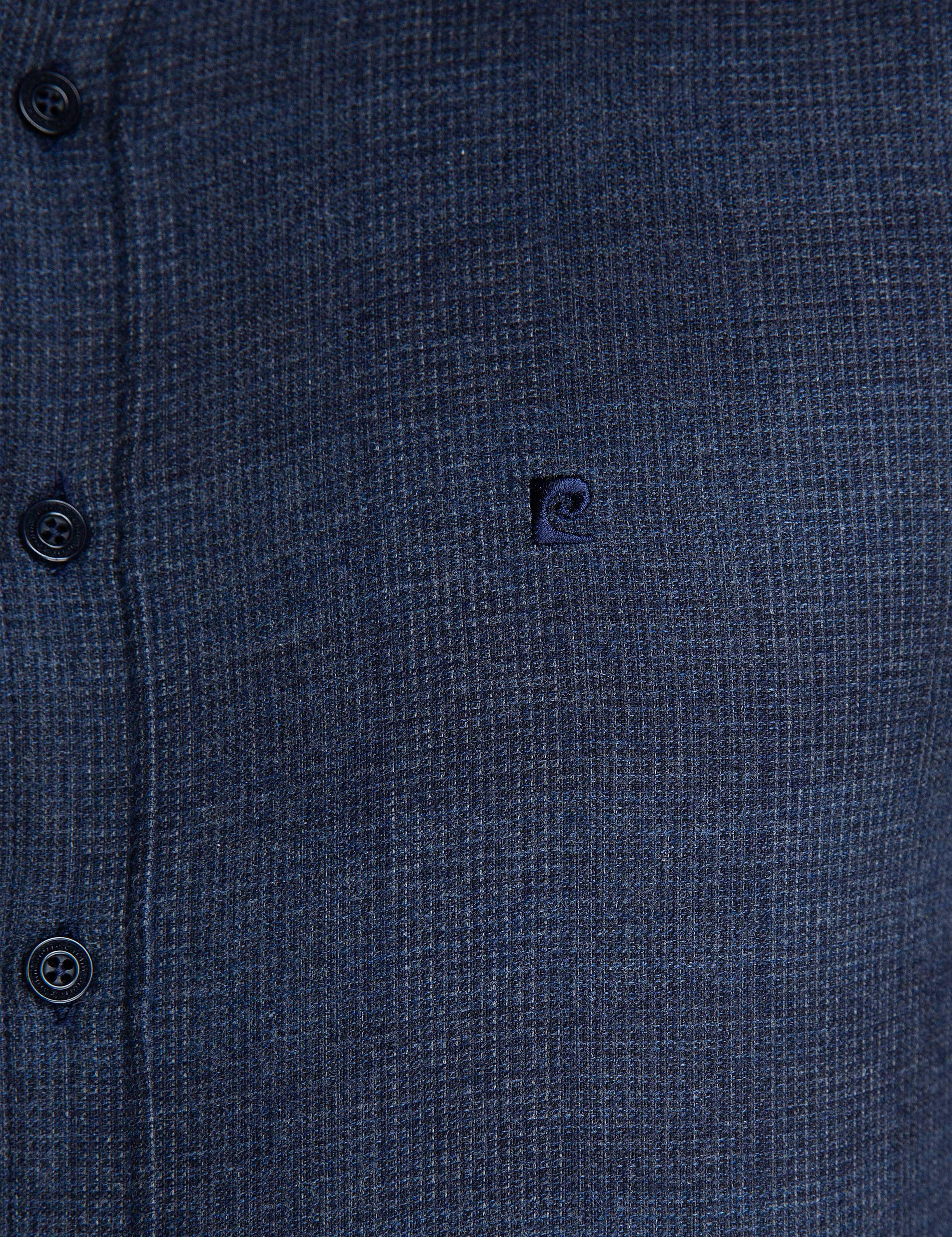 Lacivert Slim Fit Gömlek - Image 4