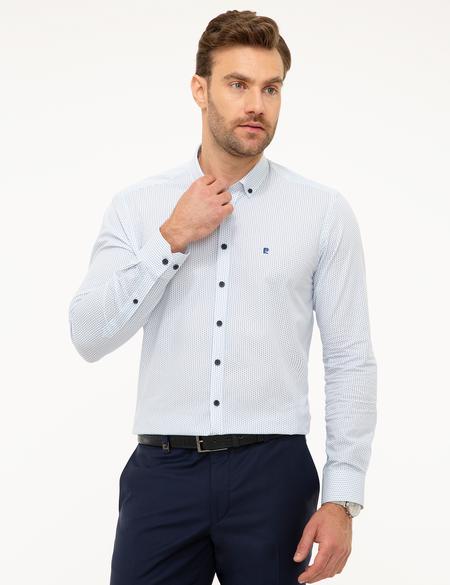 Açık Mavi Slim Fit Gömlek - 50202799002