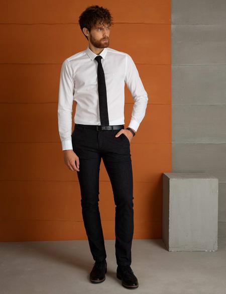 Beyaz Slim Fit Gömlek - 50205323002