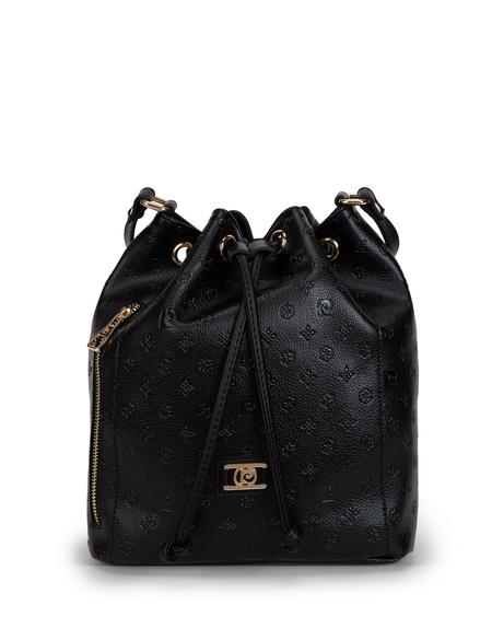 Siyah Büzgülü Çanta - 50222414002