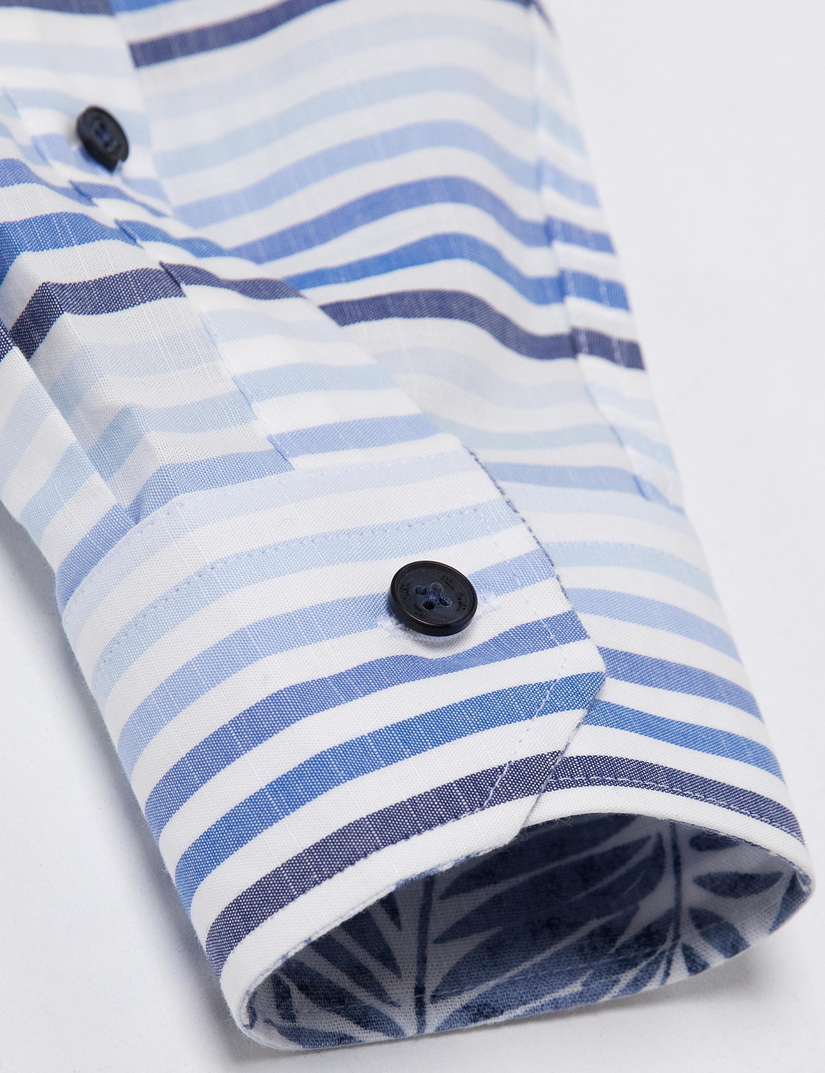 Mavi Slim Fit Gömlek